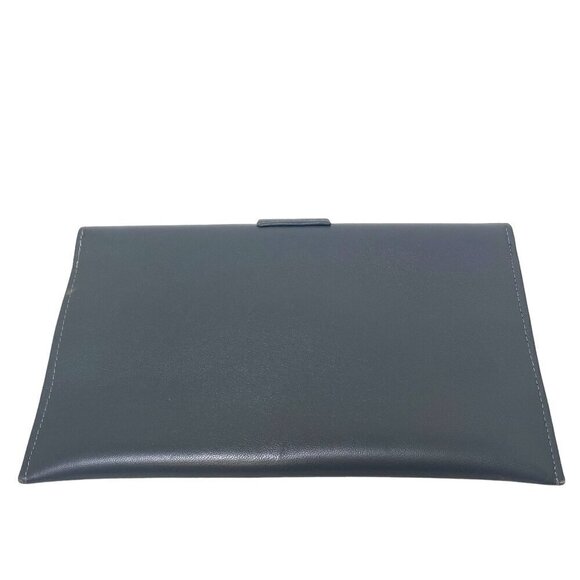 Heidi Sturgess Clutch Bag Gray Leather - Picture 4 of 11